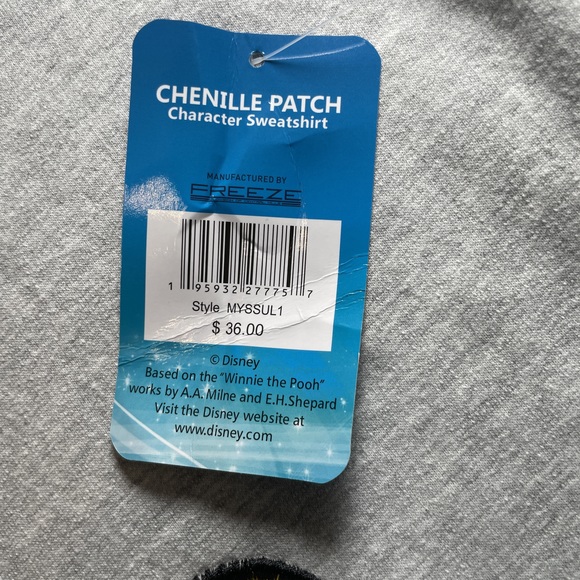 Disney Mickey Mouse Long Sleeve Sweatshirt L(10/12) - Picture 5 of 5